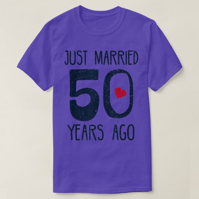 50:e Bröllop-årsdagen för fusk i Par T Shirt (Design framsida)