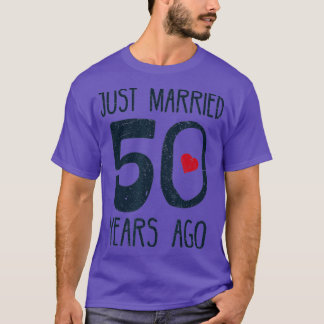 50:e Bröllop-årsdagen för fusk i Par T Shirt