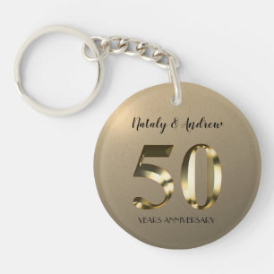 50:e Bröllop-årsdagen för Metallic Guld