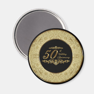 50:e Bröllop-årsdagen Magnet