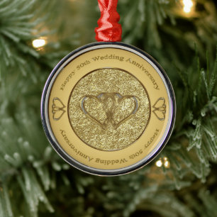 50:e Bröllop-årsdagen Ornament