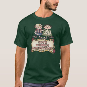 50:e Bröllop-årsdagen T-shirt