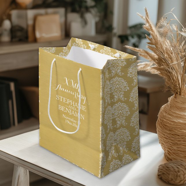 50:e eller annan Personlig för Bröllop-årsdagen (Custom Gift Bag)