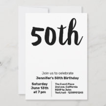 50:E FEMDAGEN ENKEL PARTSINBJUDAN