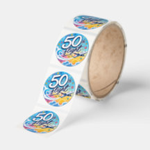 50:e flygplans färgglada souvenir