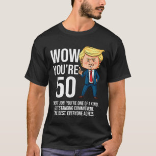 50:e födelsedag 50 år gammal styv Republican T Shirt