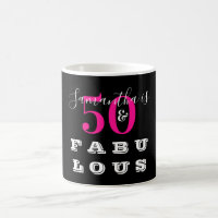 50:e födelsedag 50 fantastiska Shock rosa