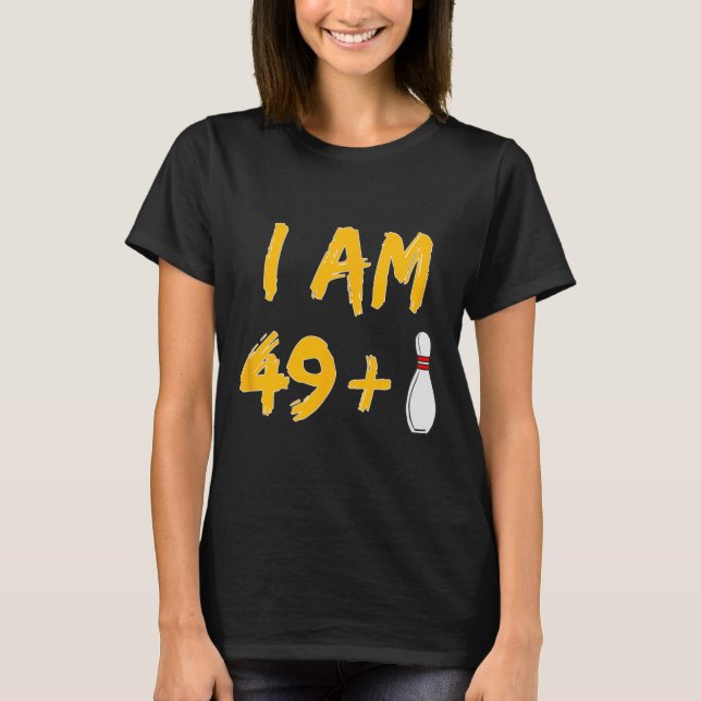 50:e födelsedag: Björnkårens Bowlareare Party T Shirt (Framsida)