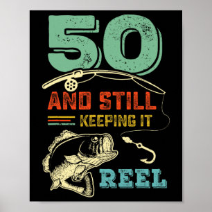 50:e födelsedag Fiske efter 50 fiskare Manar Pu Poster