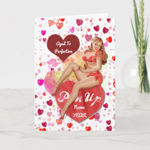 50:e födelsedag HER-presenter i Anpassadet Partywa Kort