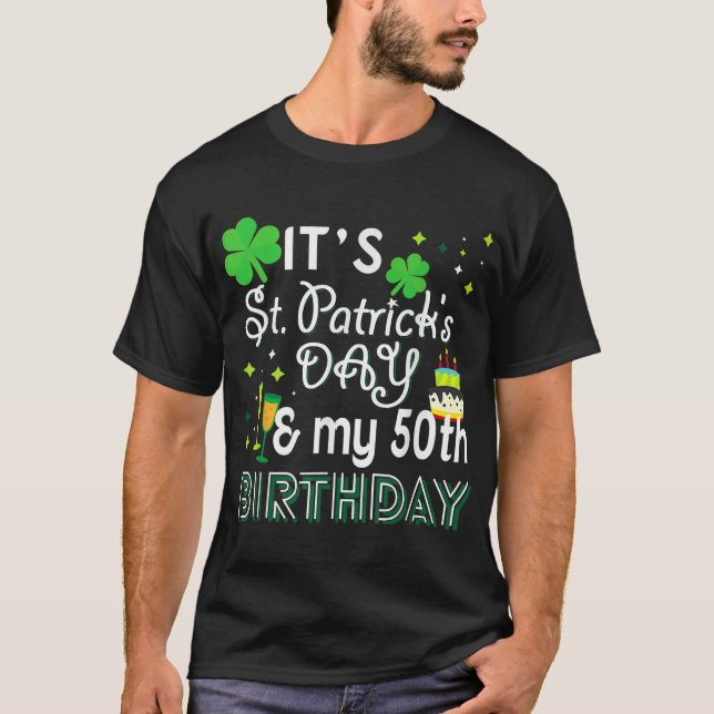 50:e födelsedag i Party T Shirt (Framsida)
