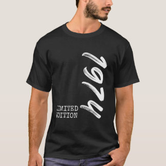 50:e födelsedag Man Woman 50 år 1974 Decorative F T Shirt
