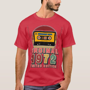50:e födelsedag med Underbarare Hits Retro Music C T Shirt