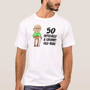 50:e födelsedag officiellt Grumpy Old Man T Shirt