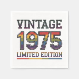 50:e födelsedag Pappra blöjor Pappersservett