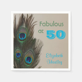 50:e födelsedag Pappra blöjor Pappersservett