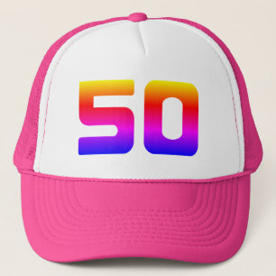 50:e födelsedag Pridet Party Keps