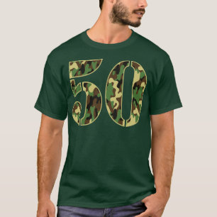 50:e födelsedag Soldat nummer 50 år gammal militär T Shirt