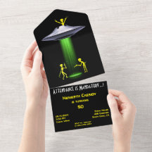 50:e födelsedag 👽 UFO Alien Abduction Party
