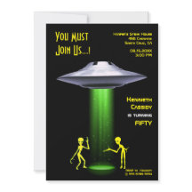 50:e födelsedag 👽 UFO Alien Abduction Party