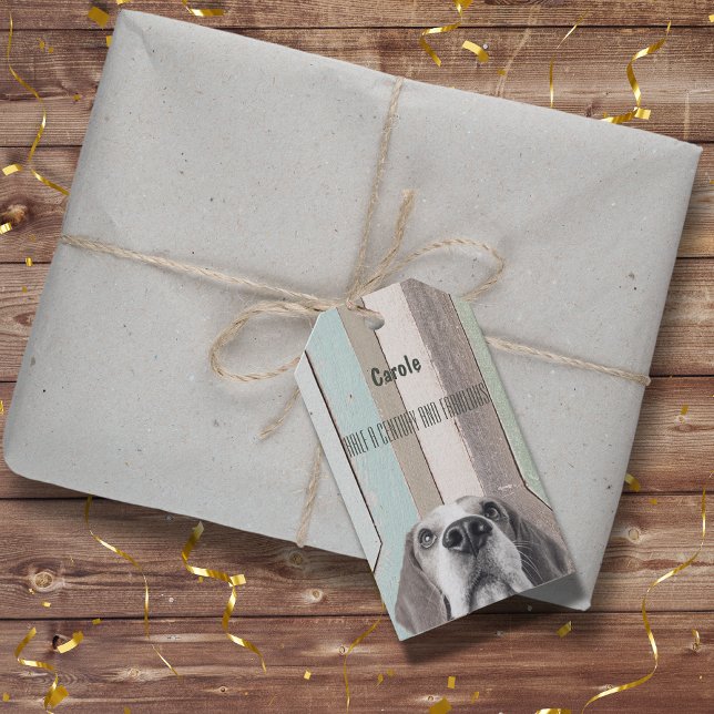 50:e födelsedag under 1900-talet och Fabulous Presentetikett ("Half a Century and Fabulous"!
This collection is perfect for your next 50th birthday celebration!)