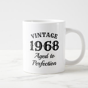 50:e födelsedagen 1968: stor jumbo mugg-gåva fr mugg