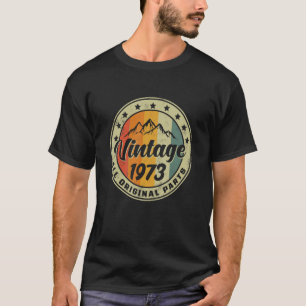 50:e födelsedagen 1973 Födelsedag Kvinnor i Manar T Shirt