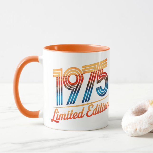 50:e födelsedagen 1975 Begränsada utgåvan Mugg (Med munk)