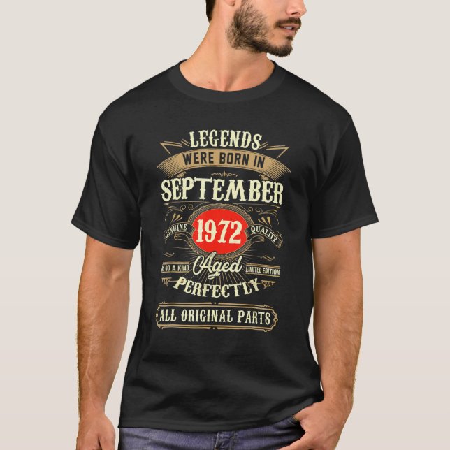 50:e födelsedagen 50 år gamla släktingar födda i S T Shirt (Framsida)
