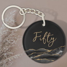 50:e födelsedagen Black Guld Tack för kommande