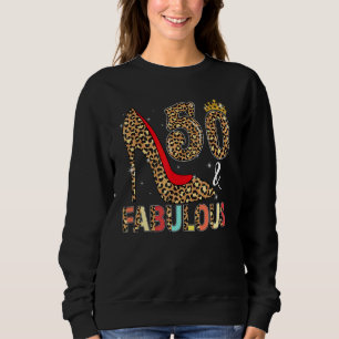 50:e födelsedagen drottning 50 och Fabulous Born 1 T Shirt