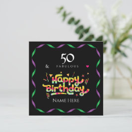 50:e födelsedagen för nån Fabulous