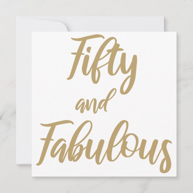 50:e födelsedagen Humor (Framsida)