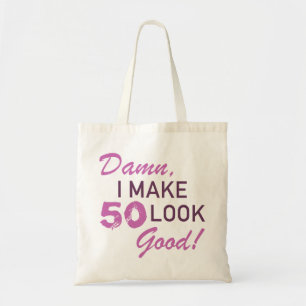 50:e födelsedagen Humor Tygkasse