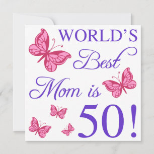 50:e födelsedagen i Mamma Kort
