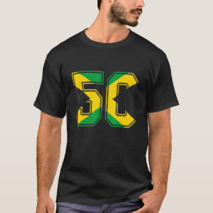 50:e födelsedagen Jamaican 50 år gammalt nummer 50 T Shirt