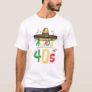 50:e födelsedagen Mexikanska Party Cinco De Mayo F T Shirt