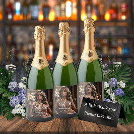50:e födelsedagsetiketten Champagne