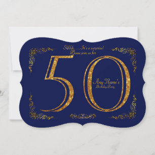 50:e,Födelsedagsfest 50:e,underbarare Gatsby,Tunga Inbjudningar