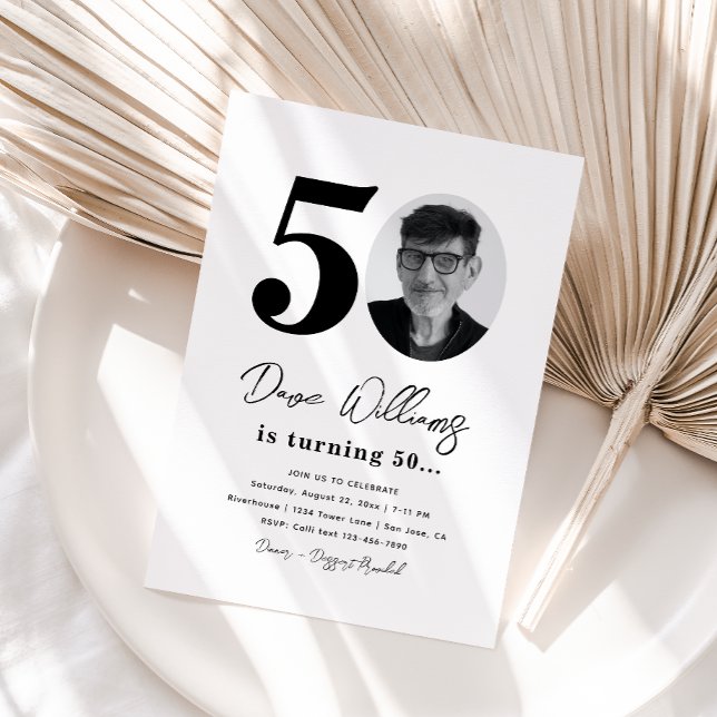 50:e Födelsedagsfest inbjudan | 50:e födelsedagen (Skapare uppladdad)