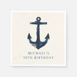 50:e Födelsedagsfesten - Blåhavsankare Pappersservett