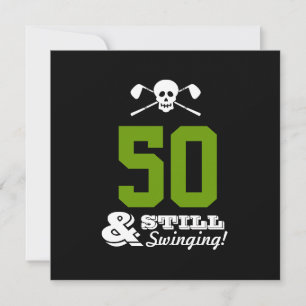 50:e Födelsedagsfesten Golf - fortfarande simmar!A Inbjudningar