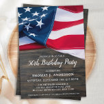 50:e Födelsedagsfesten Patriotic American Flagga Inbjudningar<br><div class="desc">USA Amerikanska Flagga Födelsedagsfest inbjudan. Vänner i inbjudan och familj till din patriotiska födelsedagskalender med dessa moderna amerikanska Flagga inbjudningar. Anpassa den här amerikanska flagga-inbjudan med information om evenemanget, namn och party. Se vår samling för matchande patriotiska födelsedagspresenter, party favors och artiklar. COPYRIGHT © 2021 Judy Burrows, Black Hund Art...</div>