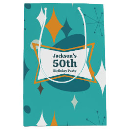 50:e Födelsedagsfesten Retro Mid Century i alla ål