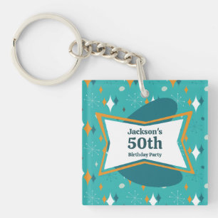 50:e Födelsedagsfesten Retro Mid Century i alla ål