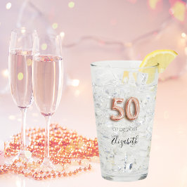 50:e födelsedagsfesten ro guld namn glaskopp