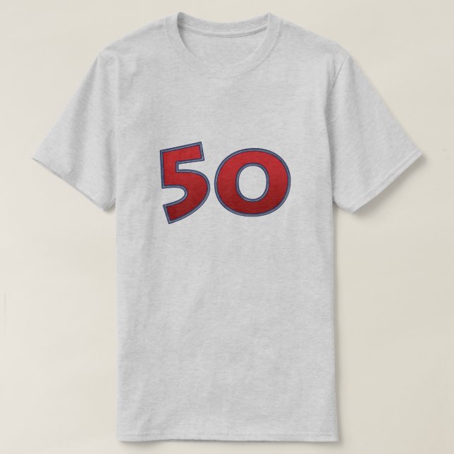 50:e Födelsedagsfesten T Shirt (Design framsida)