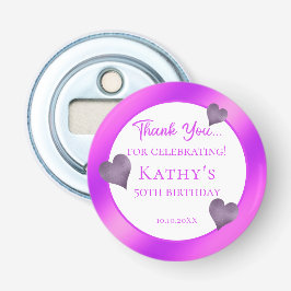 50:e Födelsedagsfestens favorithälsningshändelser  Flasköppnare