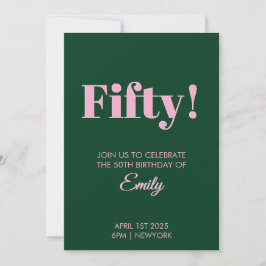 50:e födelsedagsfirandekortet julkort