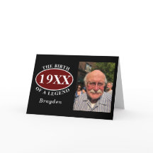 50:e födelsedagsfotomall födelse av en förklaring